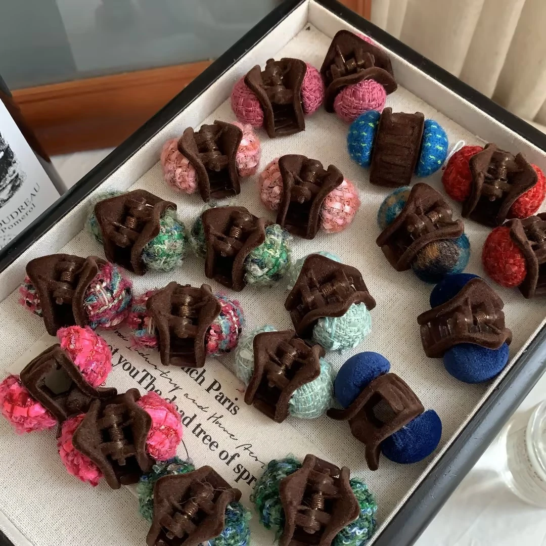 猫耳朵抓夹气质百搭少女发饰刘海小抓夹甜美时尚简约温柔可爱秋冬