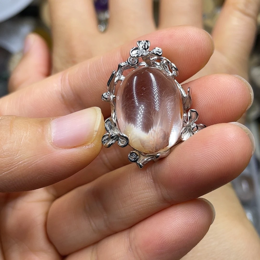【闪购商品】水晶珠宝半成品银S925镶嵌D****Z魔盒