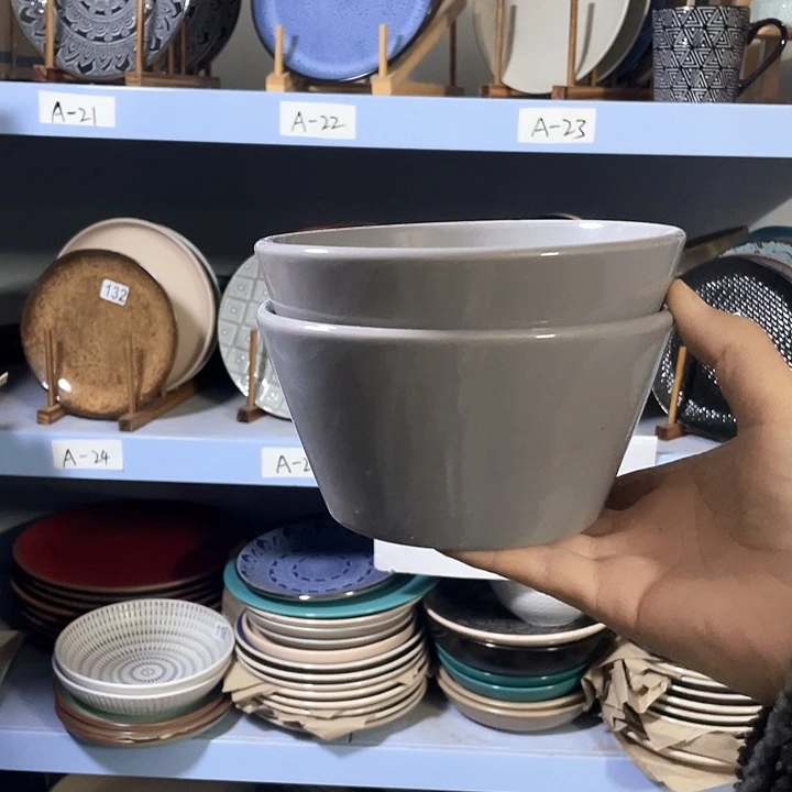 瓷2只高温釉下彩陶瓷