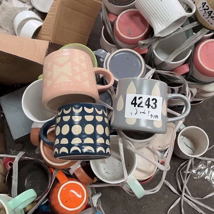 搪瓷微瑕外贸陶瓷4243