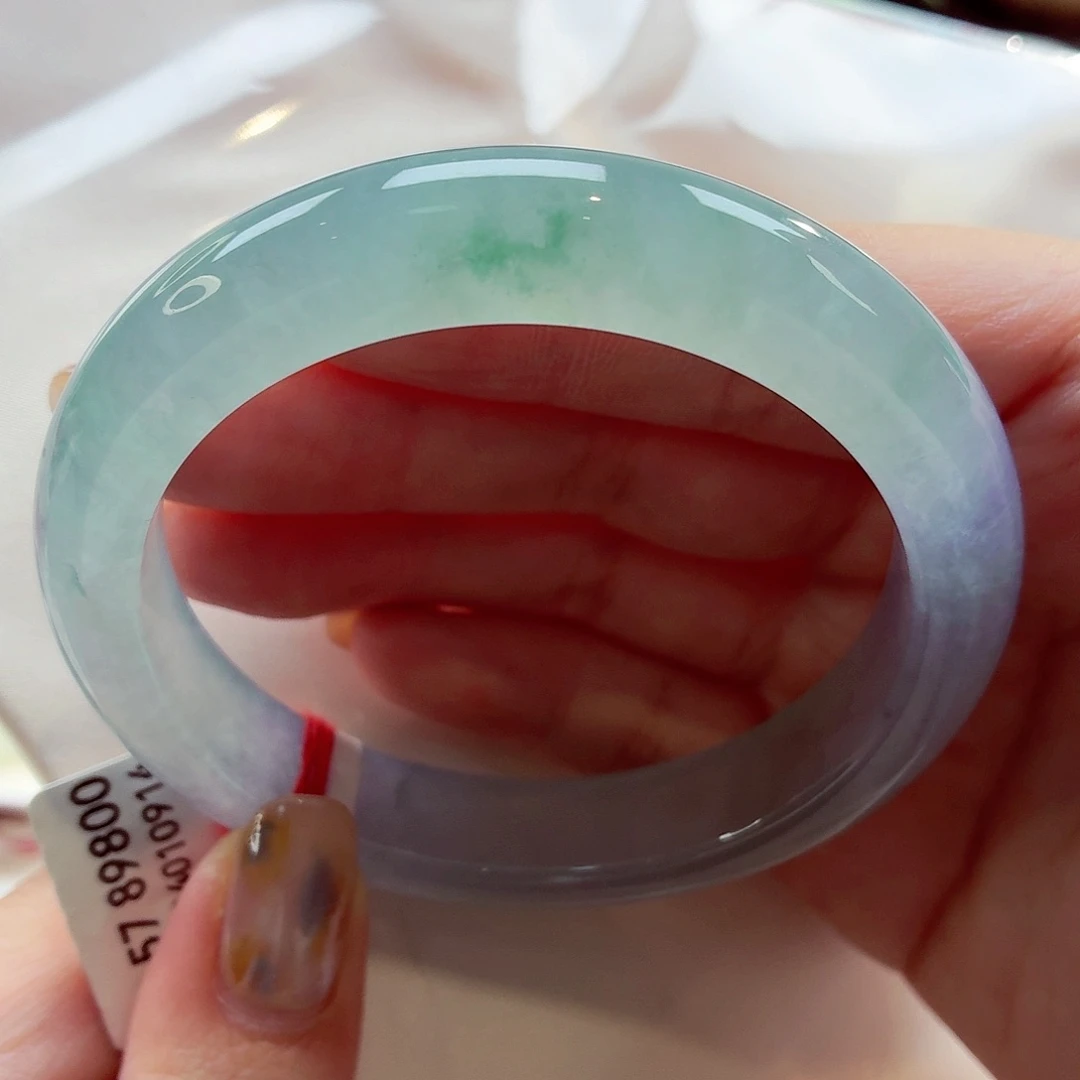 翡翠未镶嵌手镯22（15号）