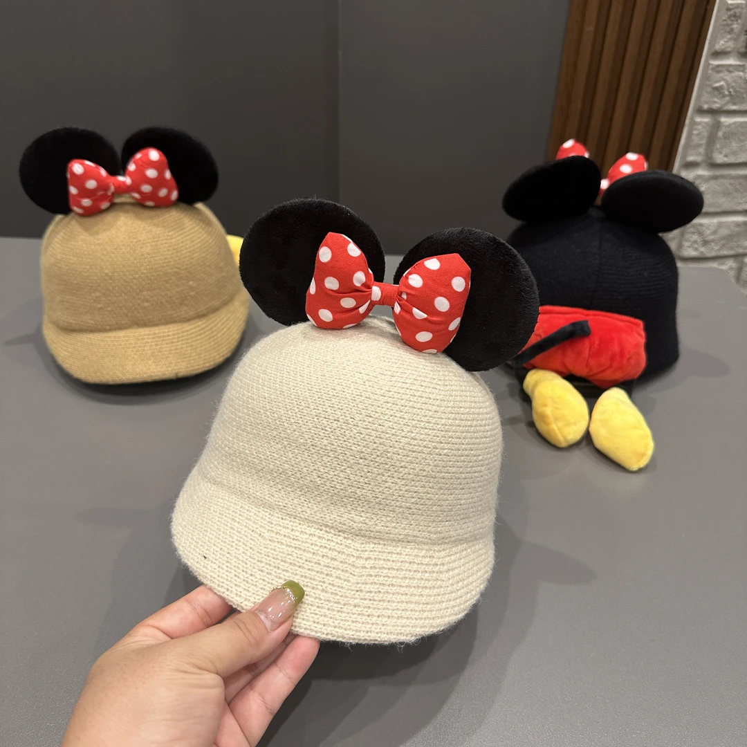 ins韩版宝宝帽子秋冬可爱洋气耳朵马术帽女童户外保暖公主棒球帽