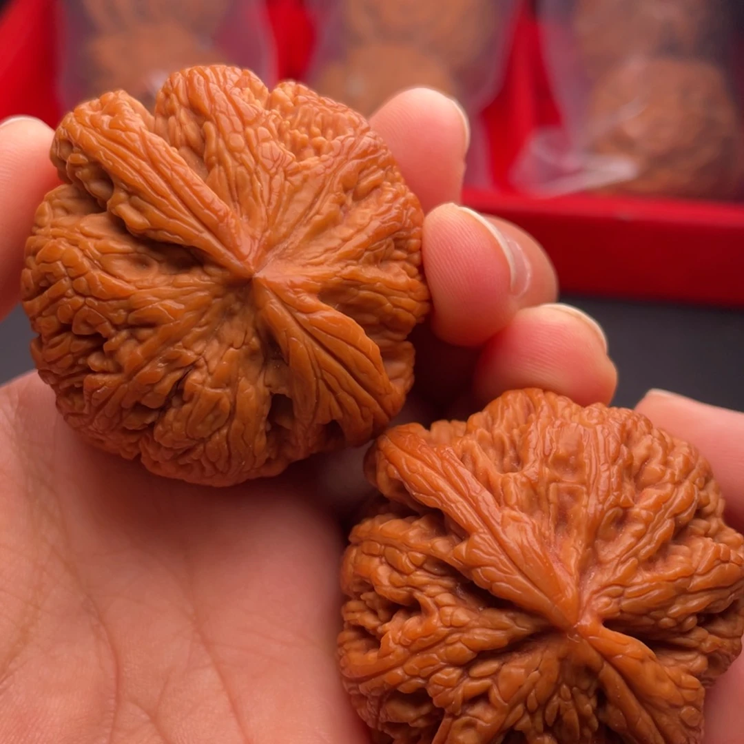 文玩核桃把件秦岭山脉