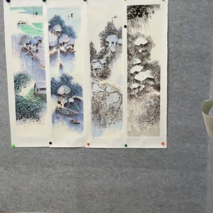 用***0国画花鸟等多种形式