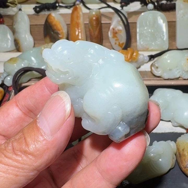 吊坠(不含链)未镶嵌和田玉