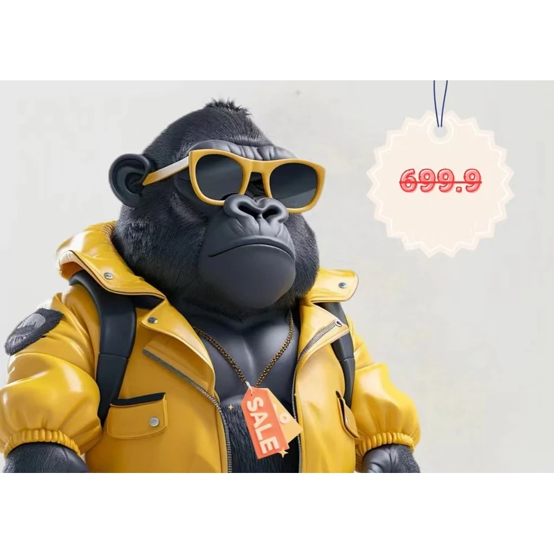 【电话小狗拼接夹克】Muggle推荐新款重工刺绣拼接外套 2673