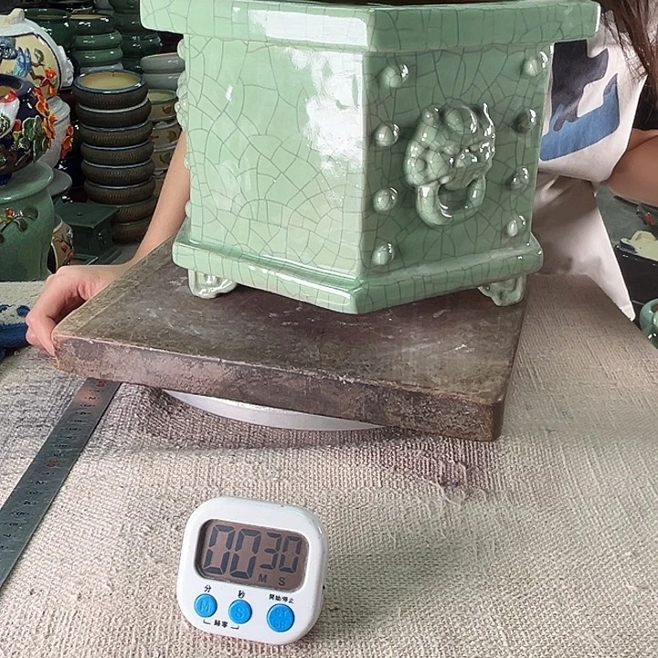 虞***塔泳坤堂石湾花盆陶瓷