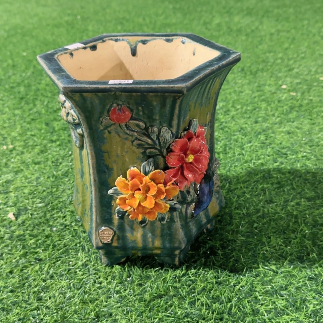 优***r高温粗陶石湾花盆