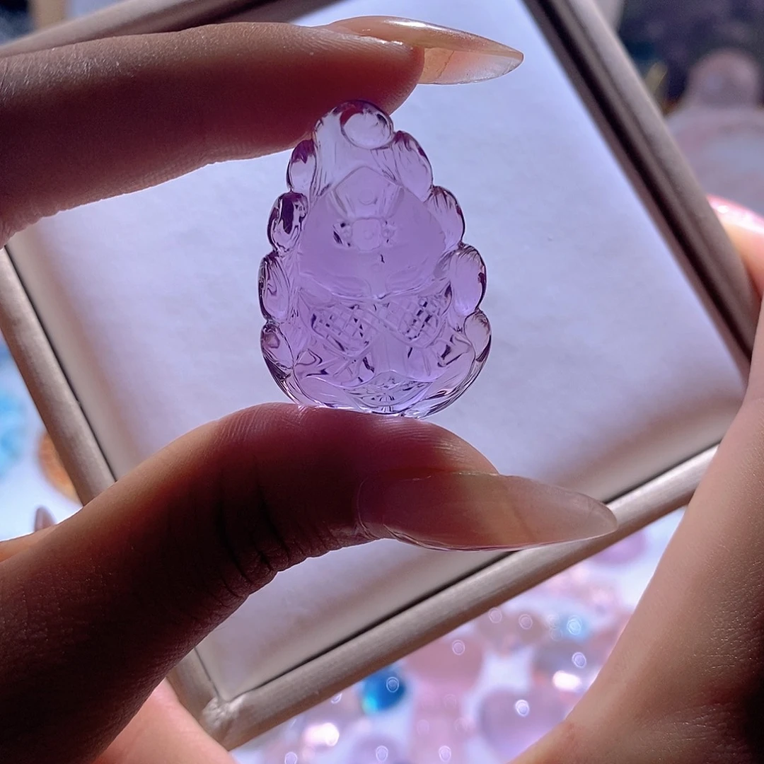 水晶未镶嵌珠宝半成品水晶