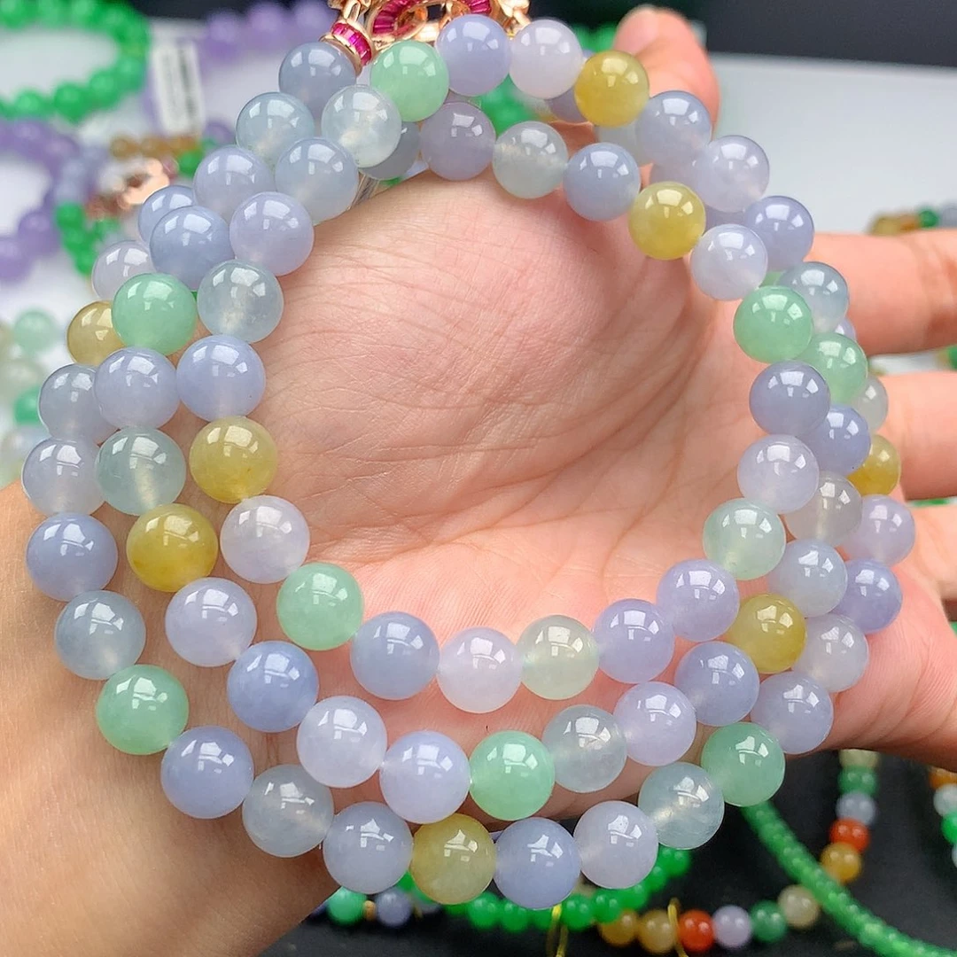毛衣链未镶嵌翡翠