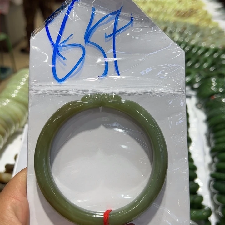 和田玉手镯未镶嵌✨***话