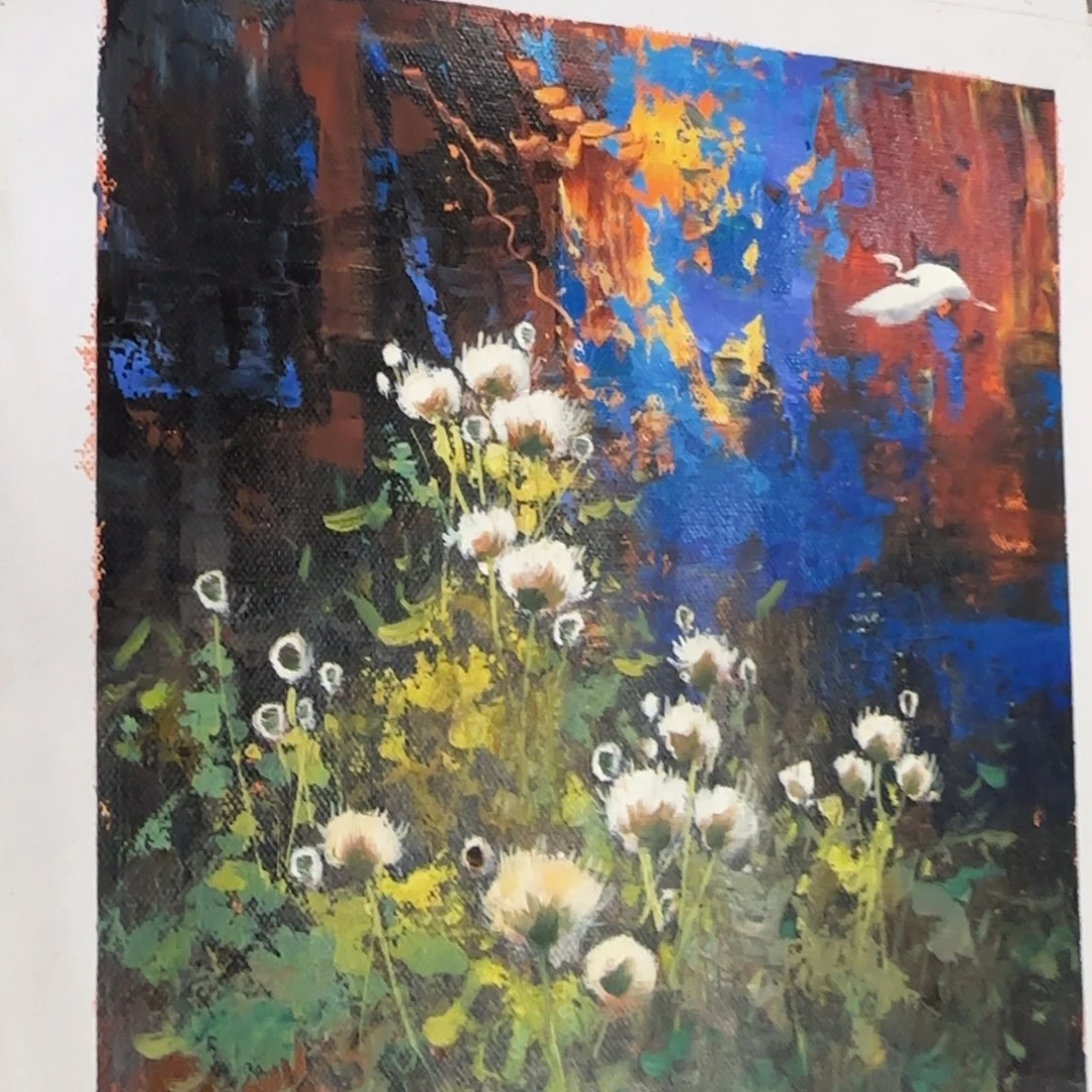 油画加油加油努力加油加油