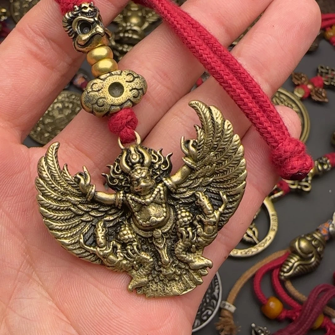 老铜大鹏鸟吊坠喜欢的来