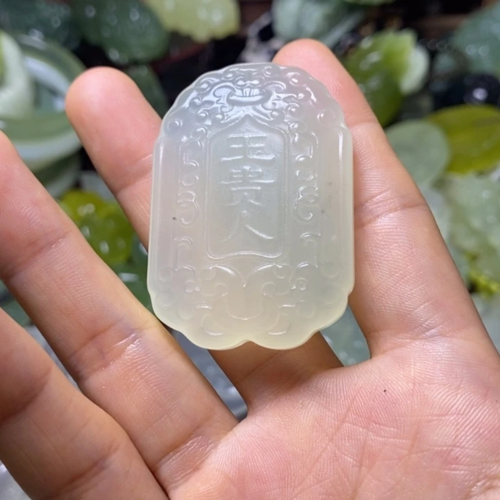 岫玉未镶嵌岫玉颈饰