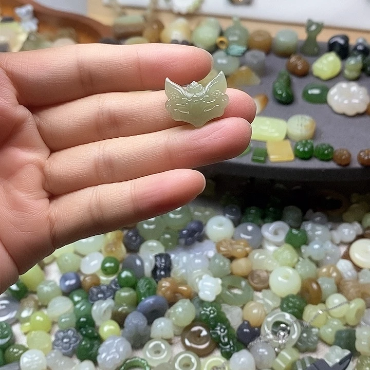 未镶嵌和田玉挂件狐狸面具