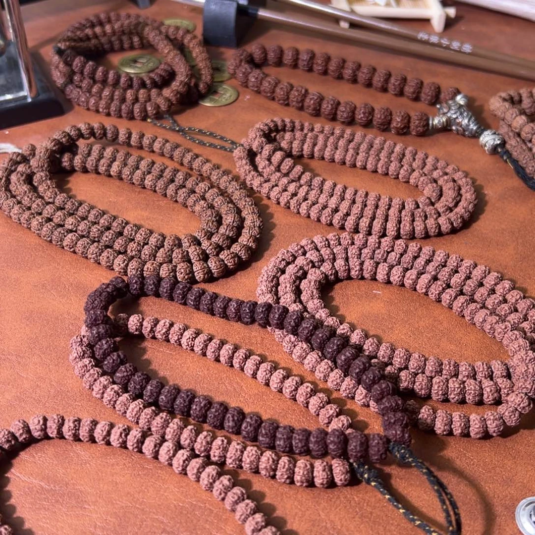 园***吃金刚菩提吊坠平细超定卡11差3+手持