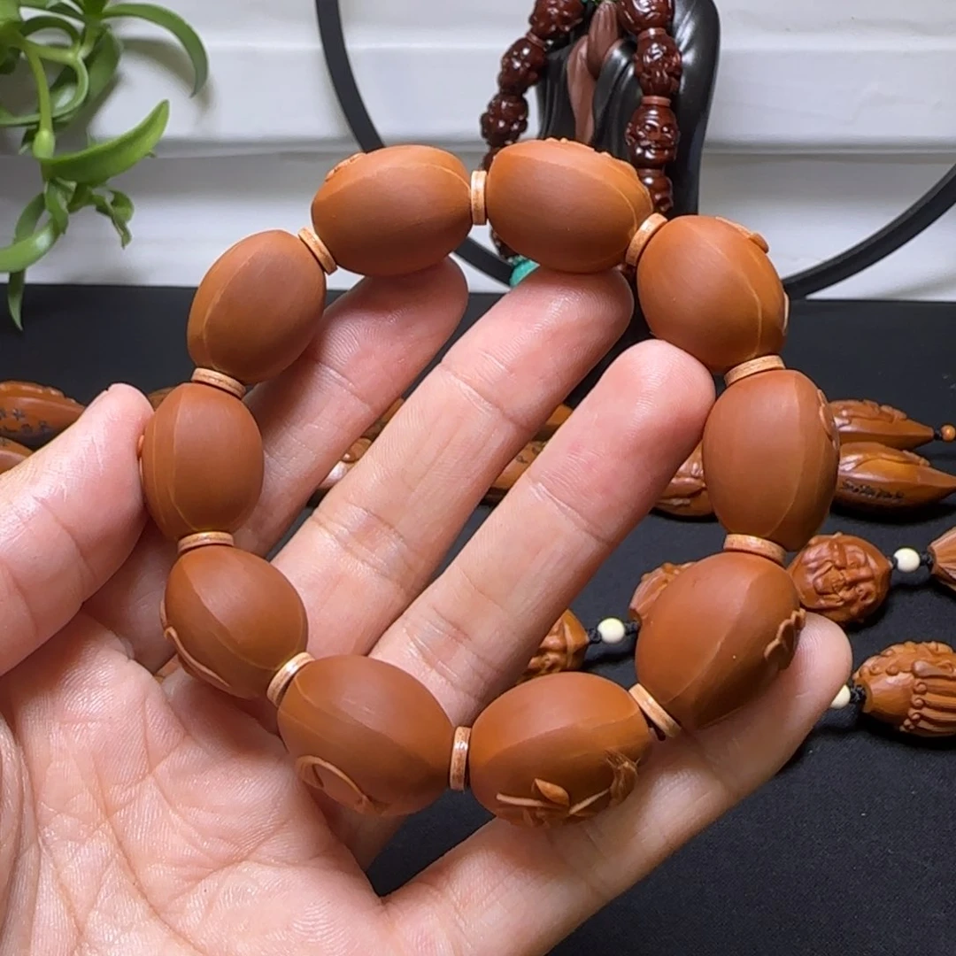 橄榄核手串/手链王核润手串