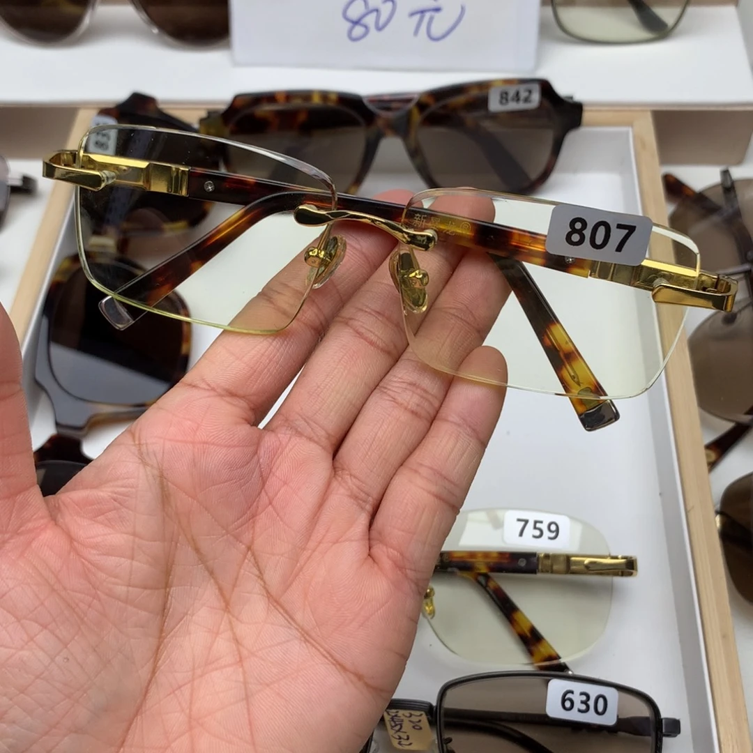 分体款无框眼镜807