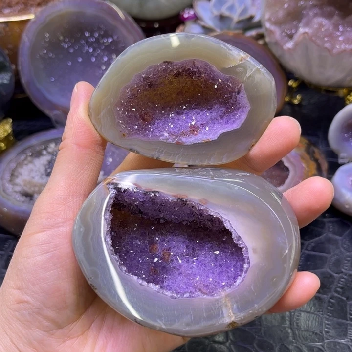 仙女紫盆未镶嵌水晶