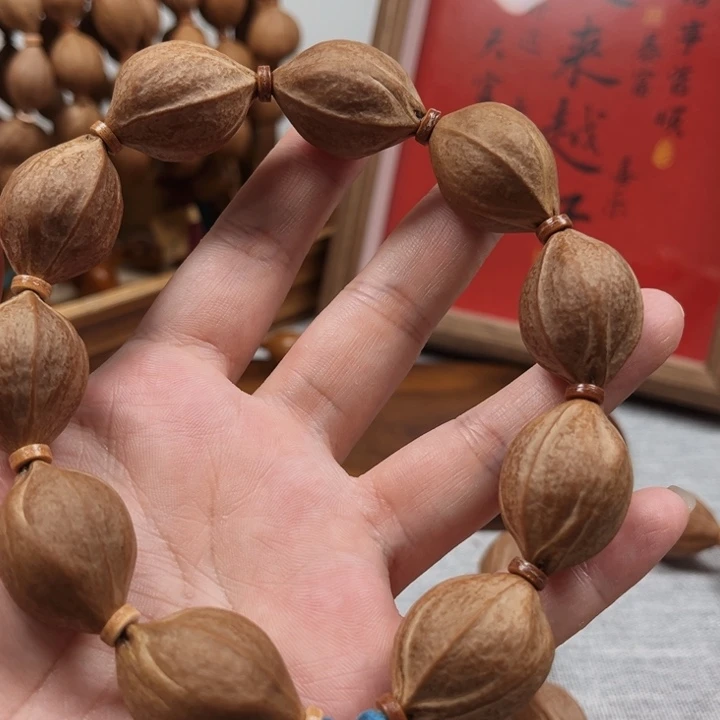 橄榄核手串小*&梅林铁核20.28橄榄核