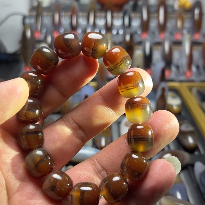 玛瑙/玉髓未镶嵌颈饰