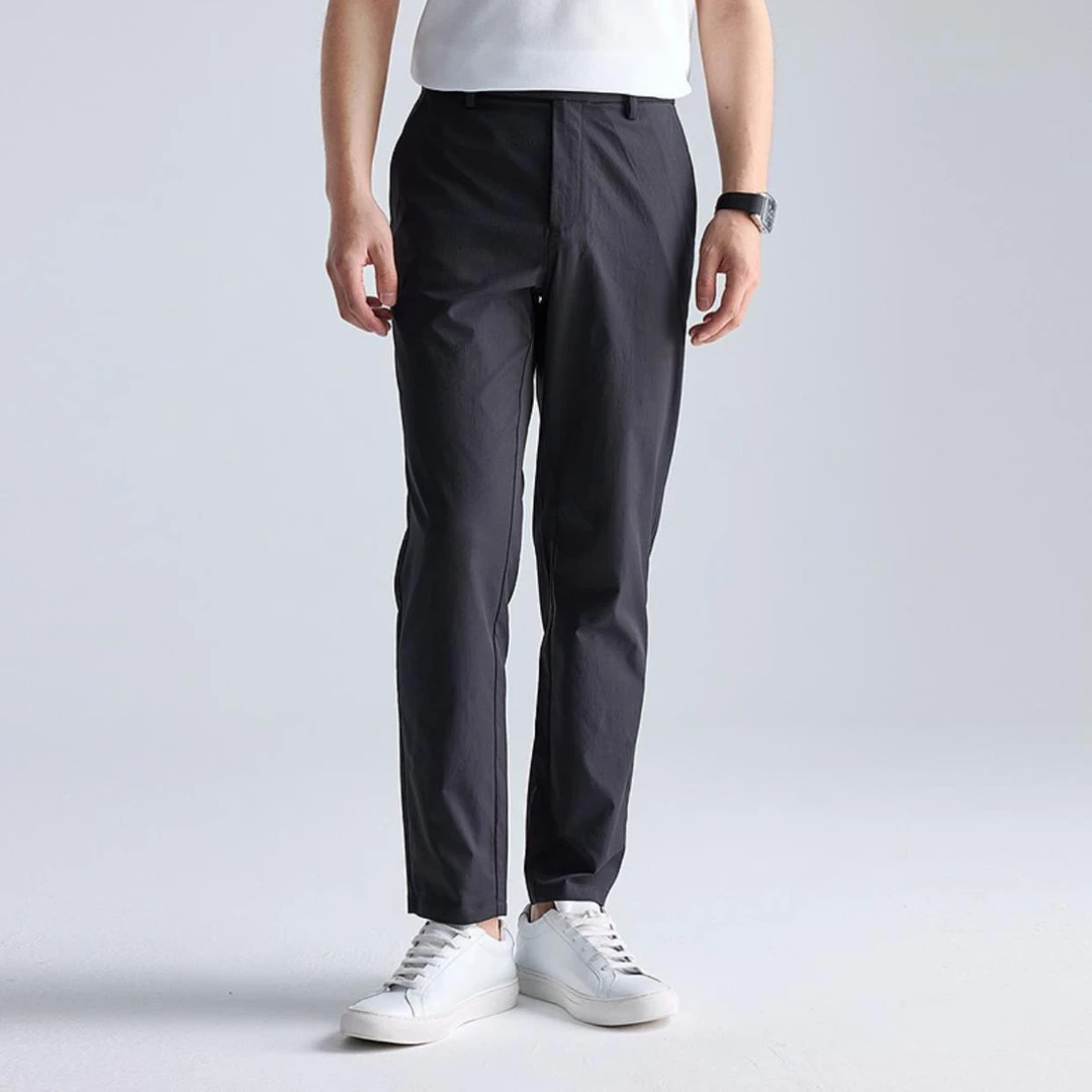 【夏季九分】Lilanz利郎男士透气弹力修身窄脚休闲裤百搭A5XXK022