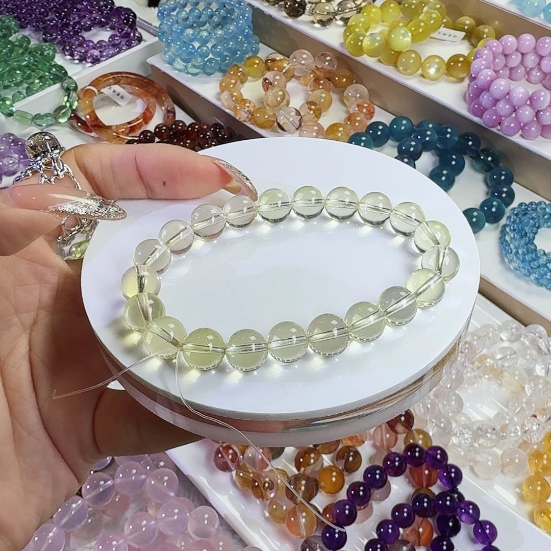 水晶手镯未镶嵌弦*黄水晶9