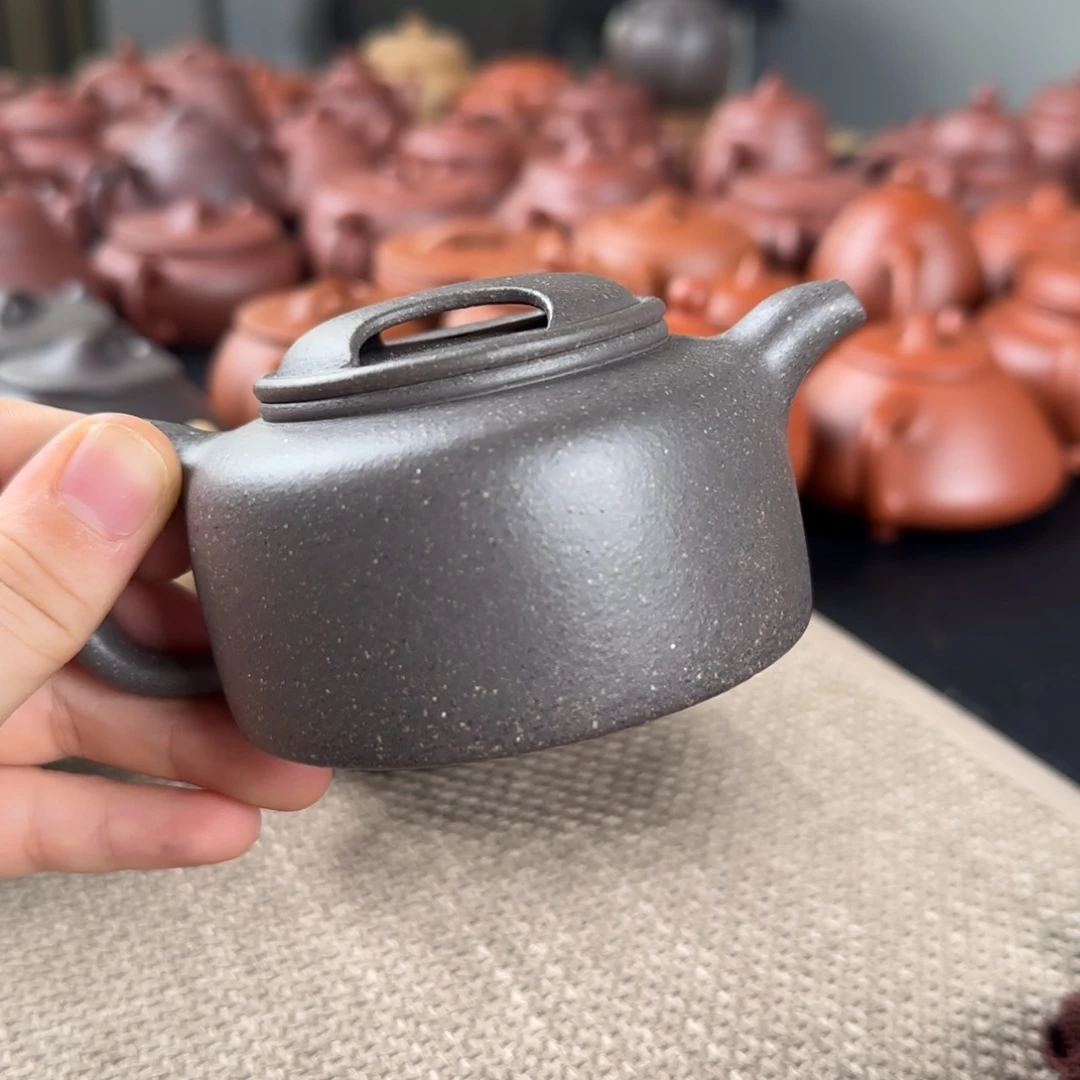 ****茶壶紫砂微瑕牛盖