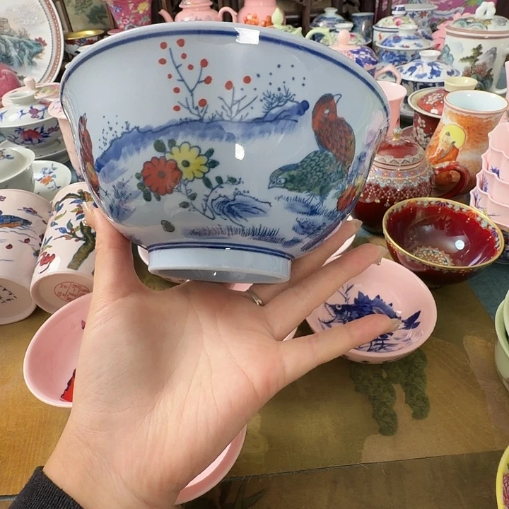 融***海瓷摆件景德镇陶瓷