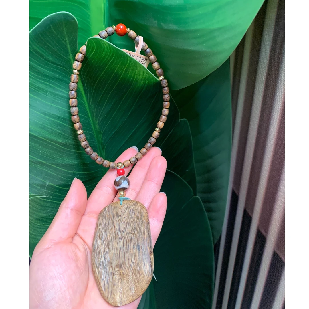 定制手持奇楠无事牌设计款