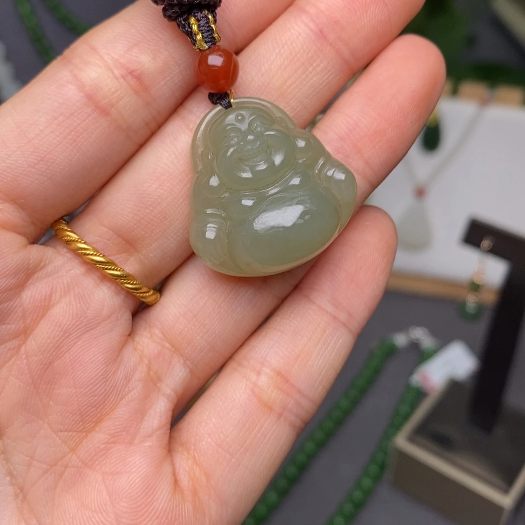 和田玉颈饰未镶嵌fs