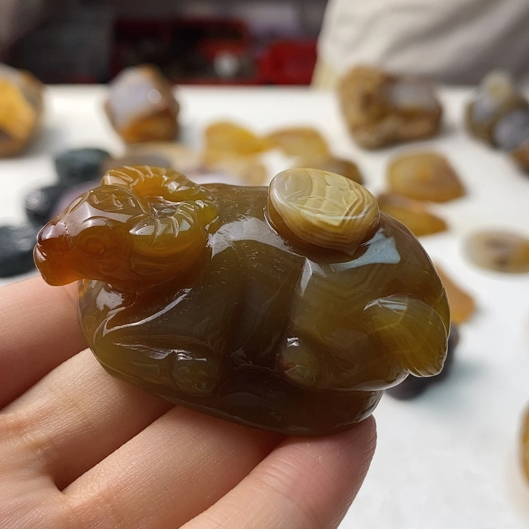 玛瑙/玉髓未镶嵌颈饰
