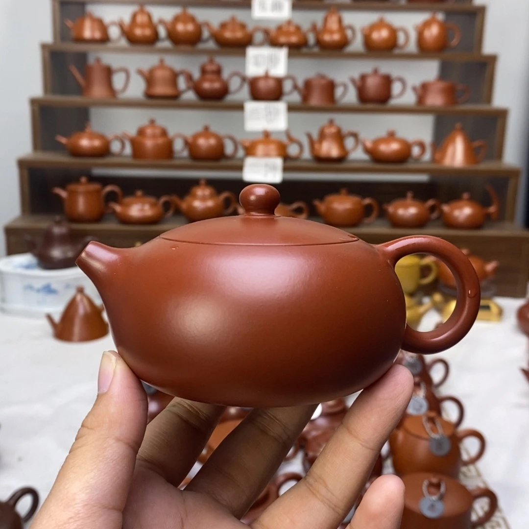 輕***メ紫砂茶壶扁西施180cc（无赠品）