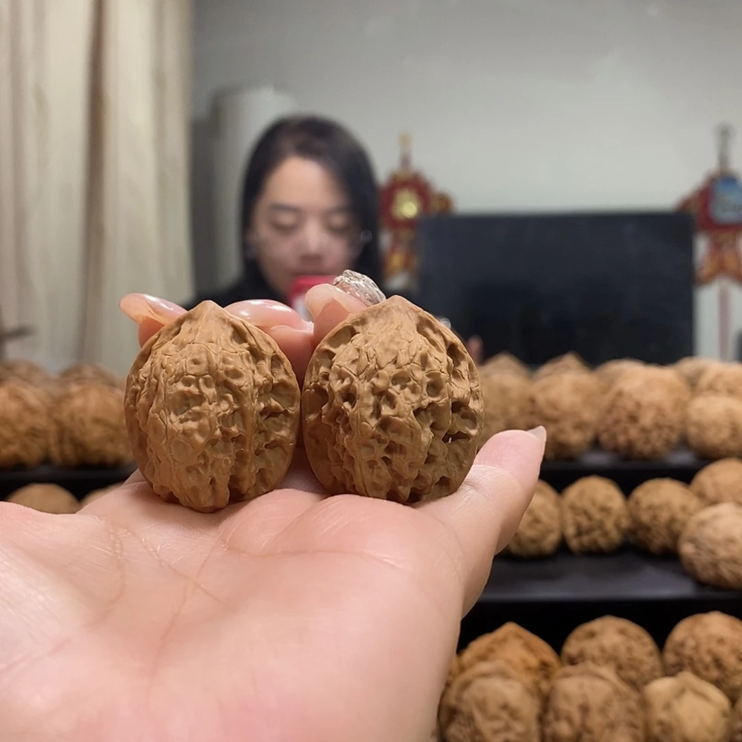 把件文玩核桃30玲珑