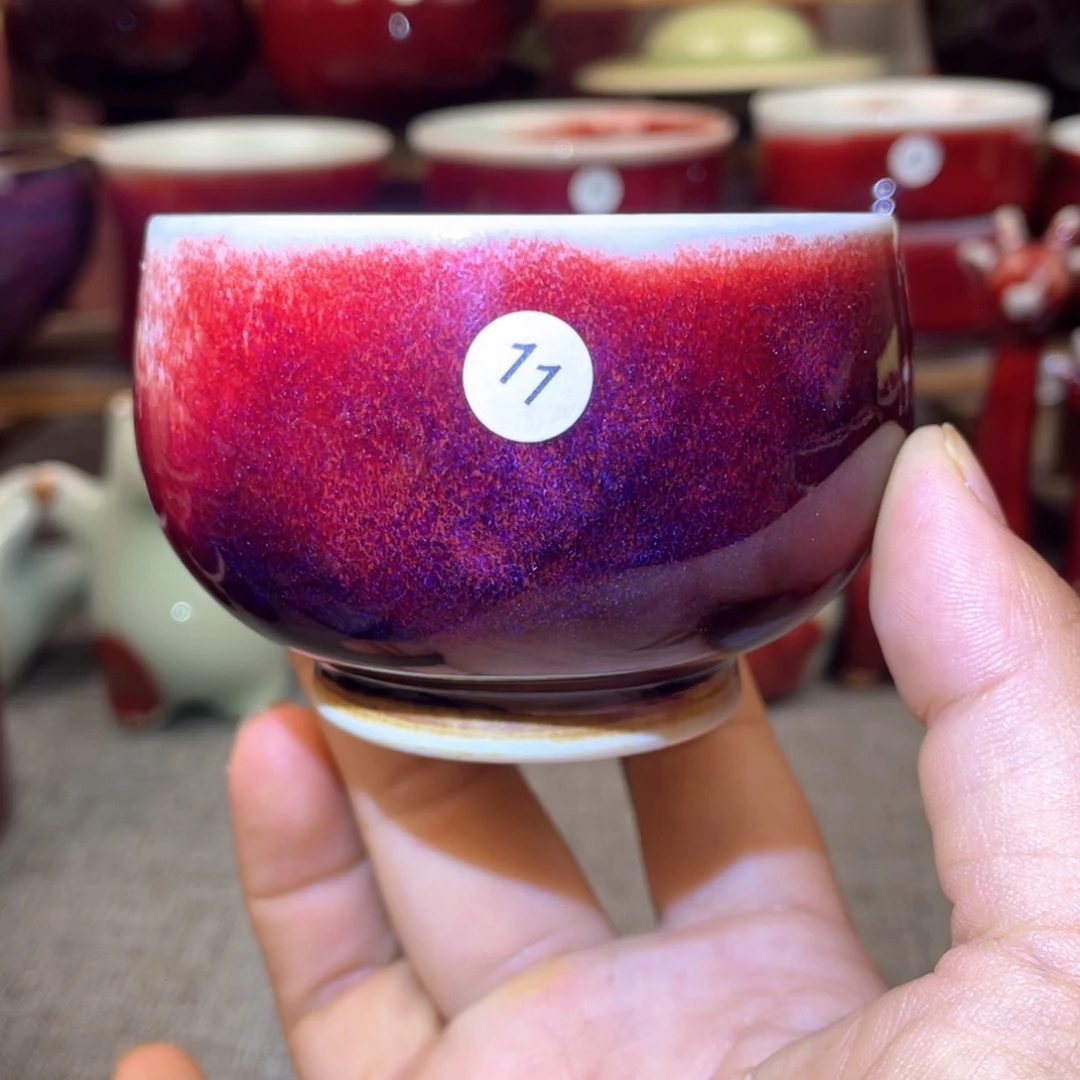 瓷片纯手工制作……微微瑕