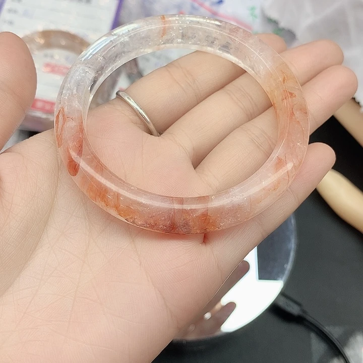水晶手镯未镶嵌44(5556sss)