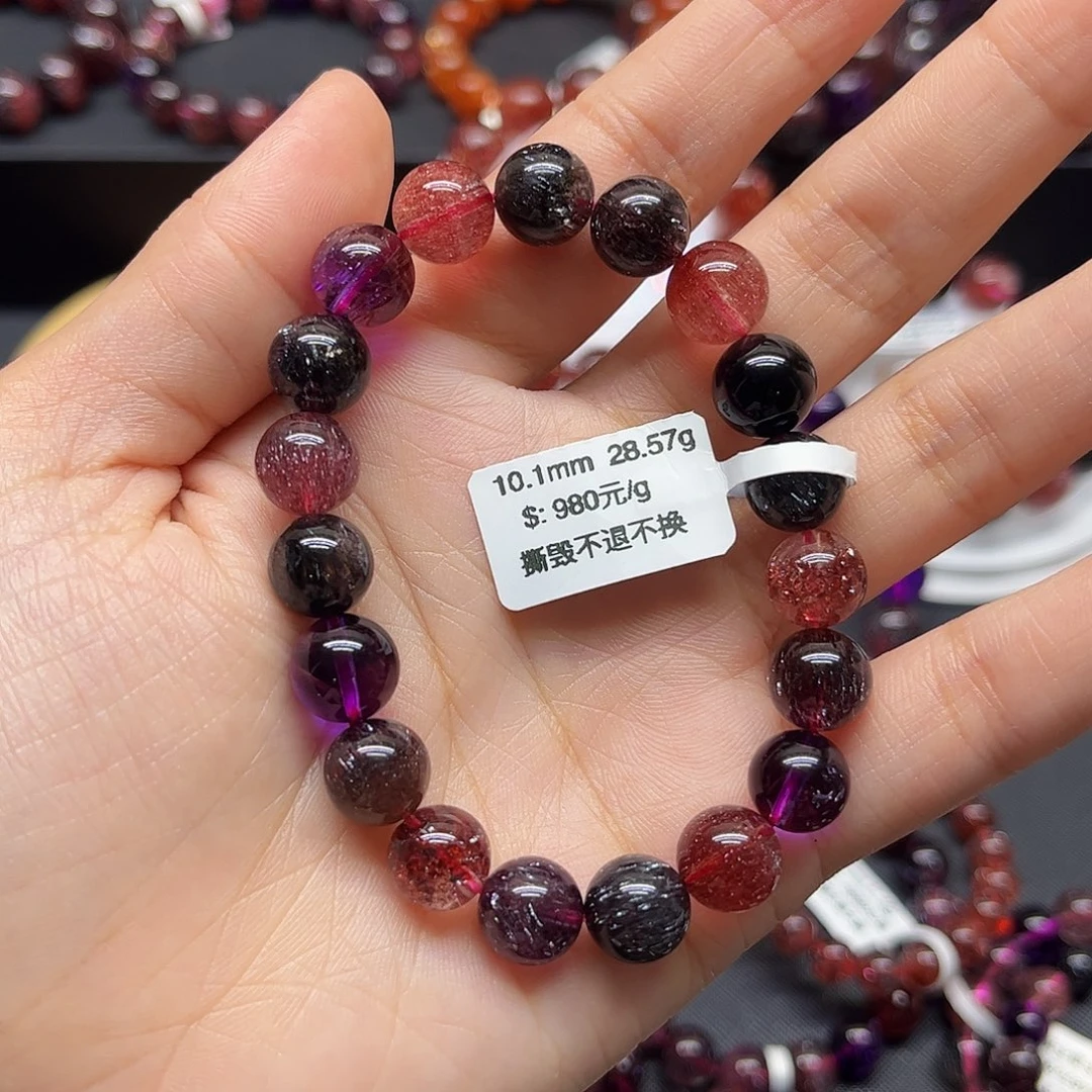 尐***翁水晶手链未镶嵌手链