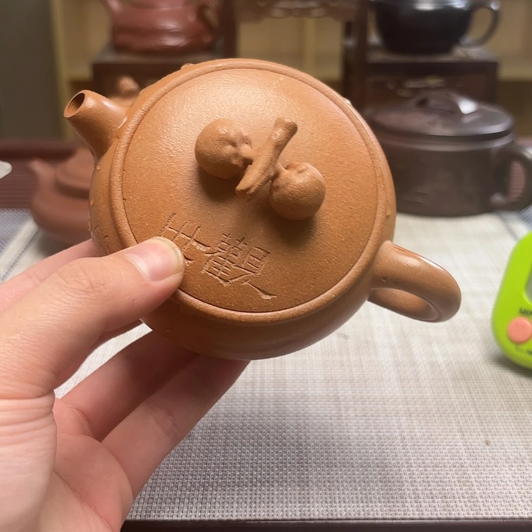 紫砂茶壶微瑕处理