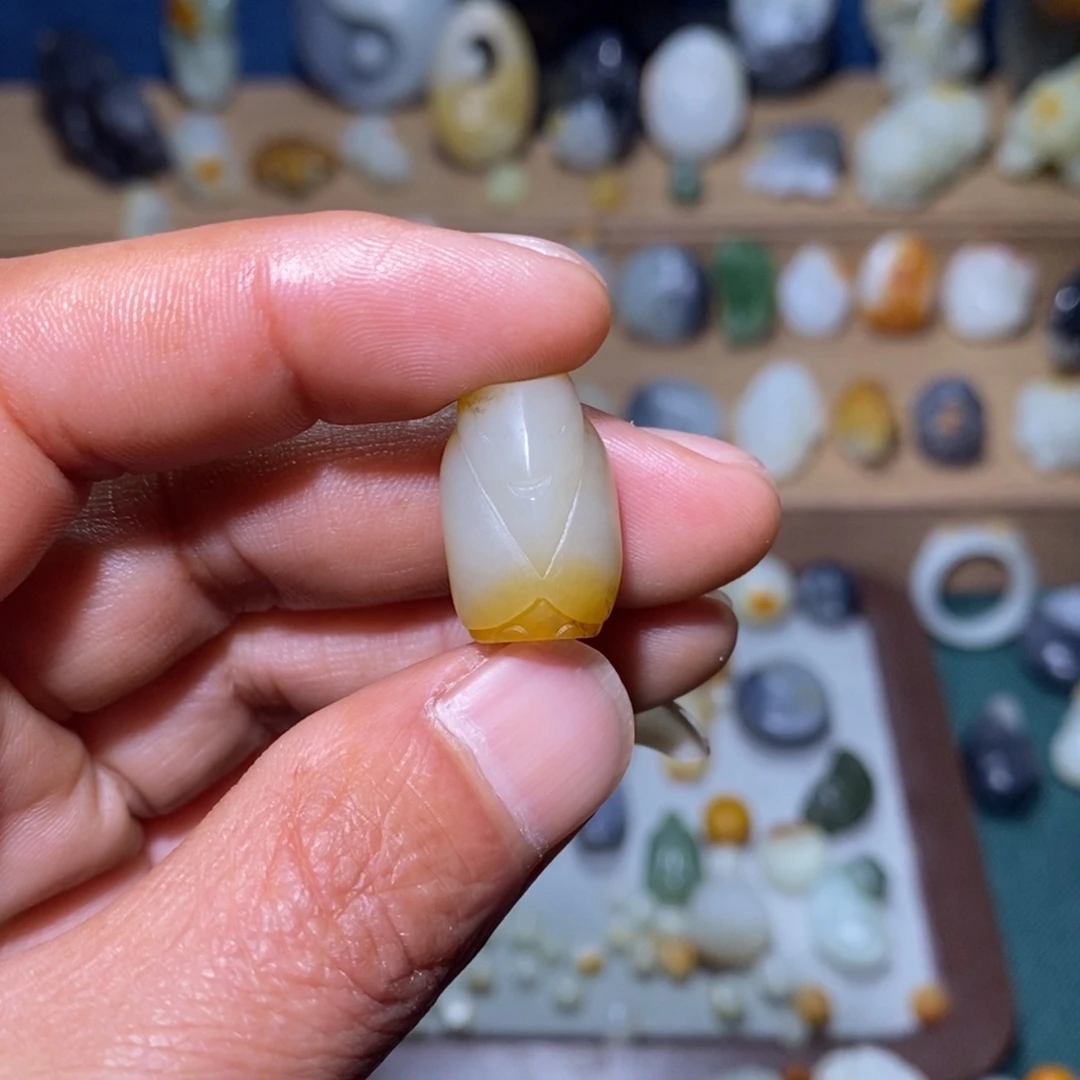 和田玉吊坠(不含链)未镶嵌