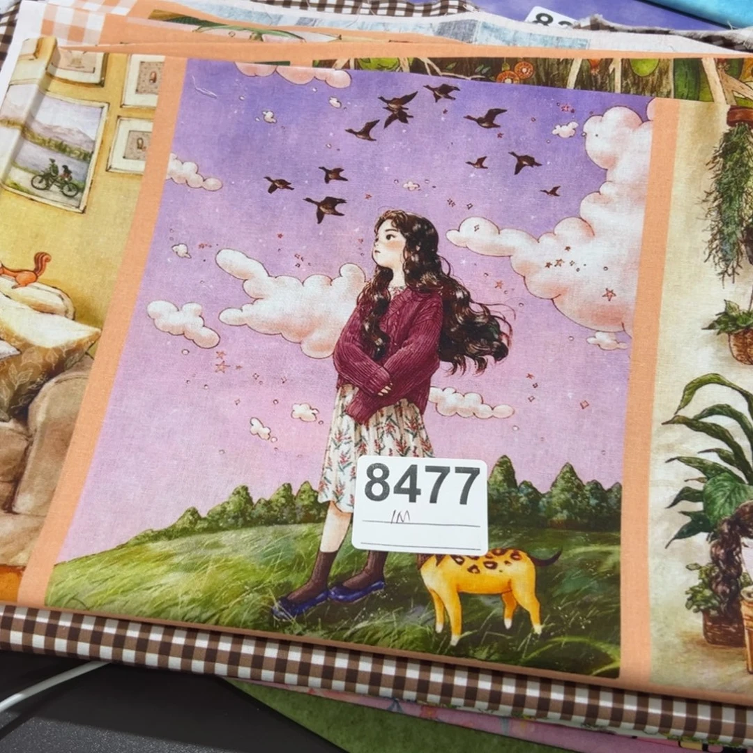 棉福袋一米价纯棉平布1.1米宽果子块