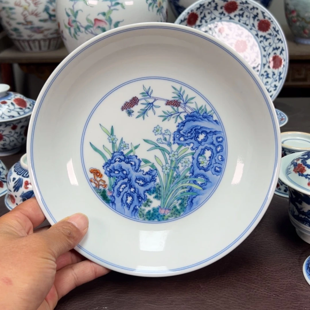 【闪购商品】陶景德镇陶瓷艺术壶承赏盘