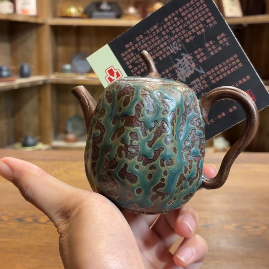 柴烧老岩泥茶器皿