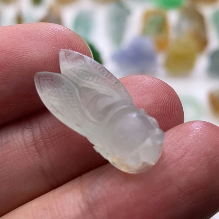 定制翡翠未镶嵌翡翠一鸣惊人