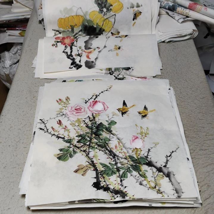 予****国画国画花鸟花鸟国画