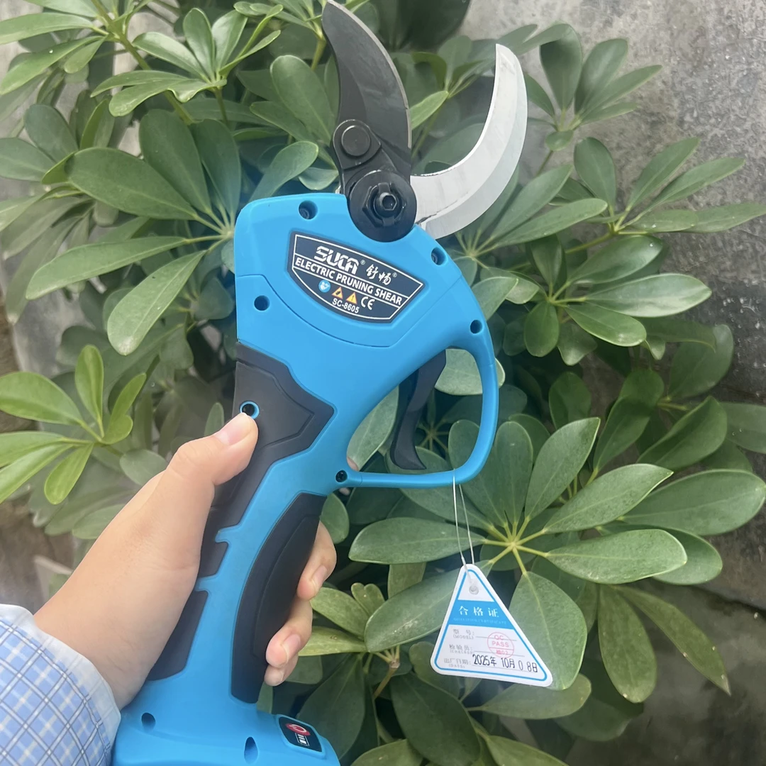 舒畅4.3粗枝剪8605Pro超A加大款一机3电正品行货电动修枝强动力