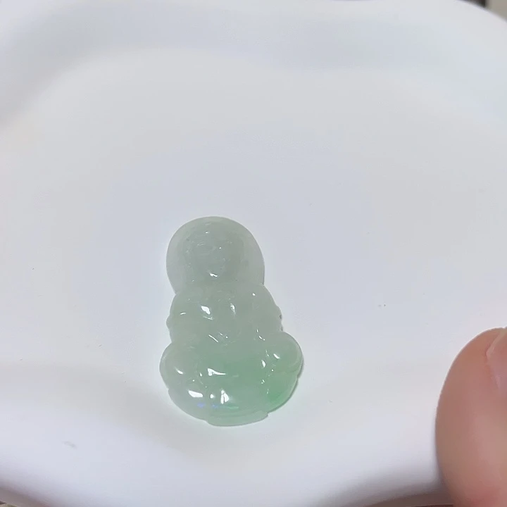 翡翠未镶嵌吊坠(不含链)糯种