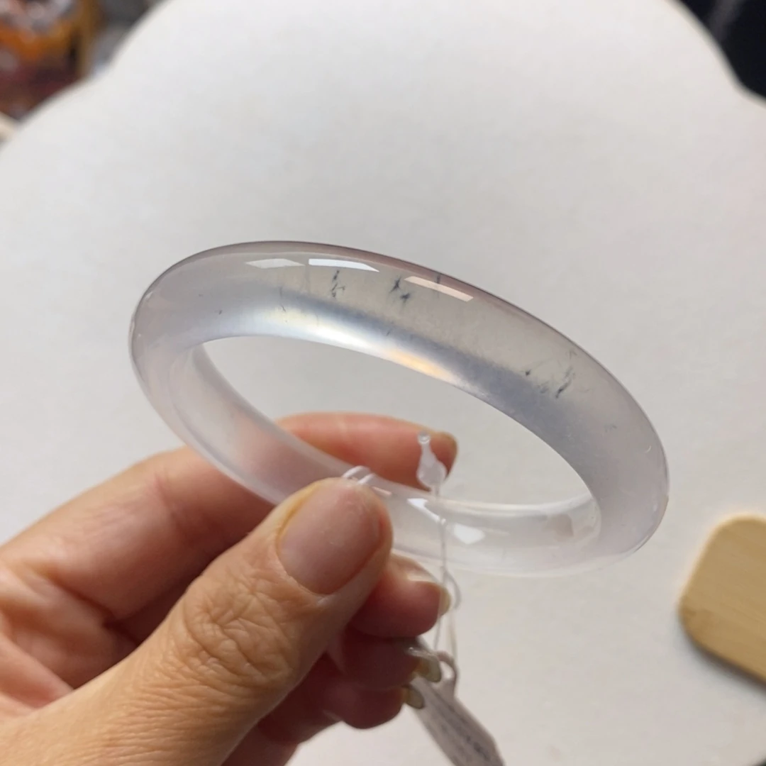 石英质玉未镶嵌手镯50.4特价不退换11号