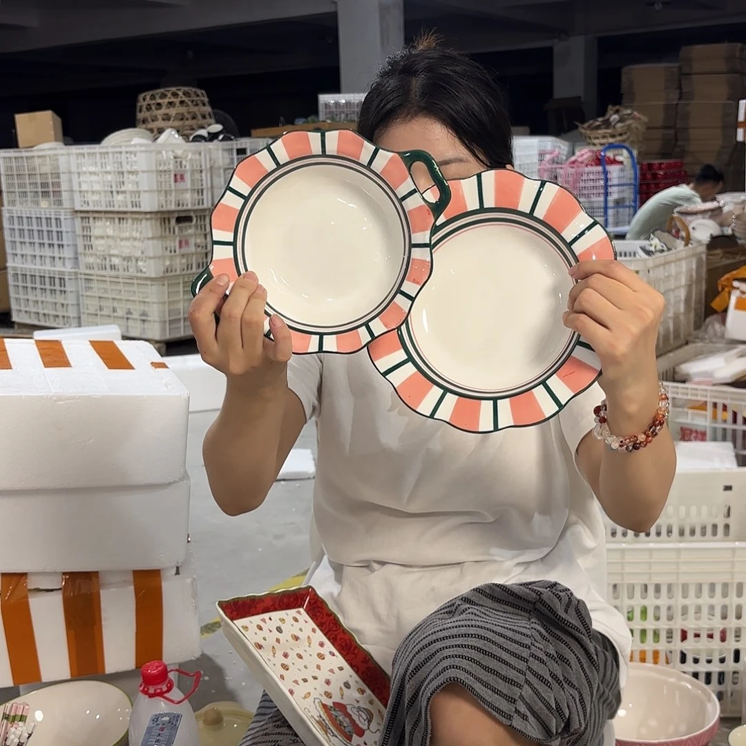 瓷微瑕陶瓷餐具釉下彩