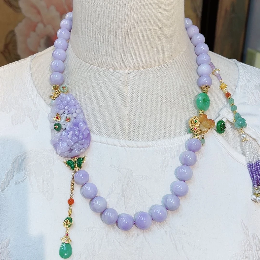 颈饰合金翡翠48小时鉴赏期1