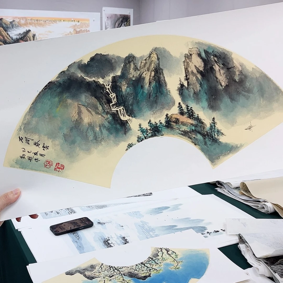 国画宣纸国画纯手绘作品